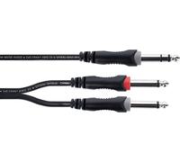 Cavo Y stereo / 2 jack mono - 1,5 m