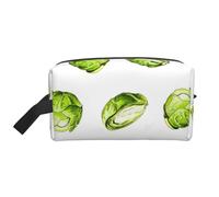 Cavoletti di Bruxelles, organizer per cosmetici di grande capacità, borsa da viaggio per il trucco da donna