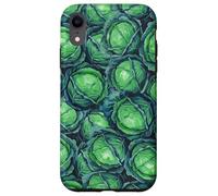 Cavoli Verdi Dipinti A Mano Custodia per iPhone XR
