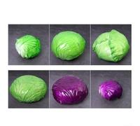 Cavolo artificiale realistico per esposizione da tavolo e mensola in cucina realizzato in PVC per una maggiore durata e realismo (E)