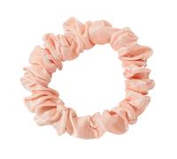 Cavolo Classico per Capelli in Raso Pieghevole Minimalista Rosa Polvere