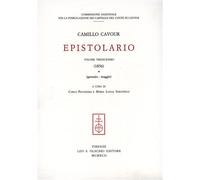 Cavour,Camillo. - Epistolario. vol.XIII (1856). tomo I: 1856,gennaio-maggio, tom