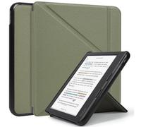 Caweet Custodia per Tolino Vision Colour 2024, Kobo Libra Colour (Modello: N428), Cover con Stand e Auto Sleep/Wake, Verde