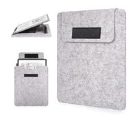 Caweet Custodia protettiva per Kindle Scribe da 11 pollici, compatibile con Colorsoft di prima generazione e versione 3a generazione 2025, in pelle PU con supporto pieghevole, colore: nero