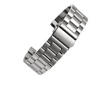 CAWEUER Cinturino in acciaio inossidabile solido compatibile con Casio Protrek Series 5578 PRW-60/YT PRW-30/50/70 cinturino for orologio da arrampicata sportiva(Black Yellow)