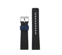 CAWEUER Compatibile con cinturino da uomo Panerai Stealth Series PAM01391 / PAM111/441 PAM01565/01579 in nylon, 24 mm, accessori for orologi in gomma(BLUE PINK,20mm)
