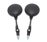 CAWEUER Specchietto retrovisore anticaduta Pieghevole Tondo Laterale for Moto Compatibile con KTM LC4 Supermoto 990 Adventure 990 SMC SMCR Enduro R MC-R Duke 640