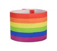 Cawila Diversity Fascia da braccio arcobaleno con chiusura in