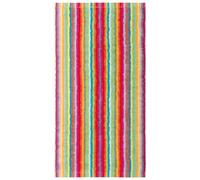 Cawö Asciugamano - C Vita Stile Multicolore, a Righe, Walkfrottier Multicolore