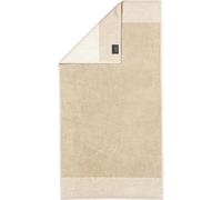 Cawö - Asciugamano Luxury Home, due colori 590, 100% cotone, sabbia, 50 x 100 cm