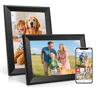 Caxtonz - Cornice per foto digitale con display touch WiFi da 10,1 pollici, cornice digitale 800 x 1280 HD Smart Cloud in qualsiasi momento e ovunque, utilizzo nell'app,