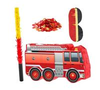 CAXUSD 1 Set Piñata Camion Dei con e Decorazione Colorata per Feste Compleanno e Giochi per Attività per Party Tema