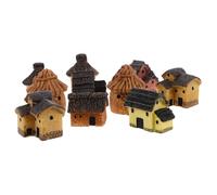 CAXUSD 10 Pezzi Cottage Vintage Decor per Miniature Accessori per Micro e Fairy Garden