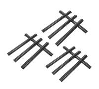 CAXUSD 12 Pezzi Di Guaine Protettive Per Cavi Per Auto Guaine Per Cavi Per Auto In Pvc Nero