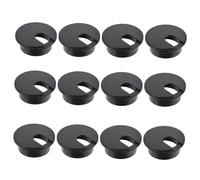 CAXUSD 12pezzi Passacavi Per Scrivania Copertura Per Organizzazione Facile Installare Per e Casa