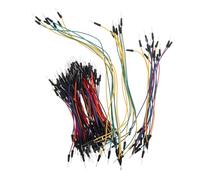 CAXUSD 130pezzi Kit Di Cavi Jumper Maschio-femmina Per Modulo Di Alimentazione Breadboard Cavi Jumper Femmina-maschio Cavo Zip Cord Cavo Elettronico Per Breadboard