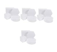 CAXUSD 16pezzi Geometric Cube Props for Photography Lightweight Foam Background for Jewelry and Cosmetics Versatile Use Compact