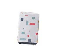 CAXUSD 1pezzi Copertura Lavatrice Anti-splash e Anti-uv Telo Protettivo Trasparente Carica Design Geometrico Per Esterno e