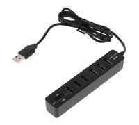 CAXUSD 1pezzi Multi-port Usb Hub Porte Per Laptop Adattatore Per Schede Tfsd Design Compatto e