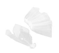 CAXUSD 2 Pezzi Abito Sposa Veranda Bianco Set Velo Decorazione Feste Nozze Elegante Abito Giardino