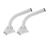 CAXUSD 2 pezzi antenna mount regolabile da esterno, supporto per antenna mast in acciaio inossidabile, montaggio a parete, per esterno e bridge di rete CPE