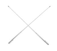 CAXUSD 2 Pezzi Bacchette Rabdomanzia in Inossidabile Resistenti e Portatili per Attività Outdoor Leggere e Facili da Trasportare Superficie Liscia e Sicura per Escursioni e Camping