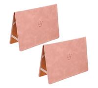 CAXUSD 2 Pezzi Certificato Faux Leather Custodia Protettiva per Documenti Organizzatore Elegante per La Conservazione Dei Documenti Vitali