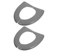 CAXUSD 2 Pezzi Copriwater Portatile per Adulti e Cuscino Sedile WC per Campeggio Hotel e Bagni Pubblici Protezione Igienica e Comfort