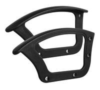 CAXUSD 2 Pezzi Kit Fissaggio Bracciolo Sedia Ufficio Ricambio per Supporto Braccio Sedia Gaming Resistente e Durevole in Plastica