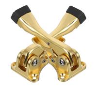 CAXUSD 2 Pz Attaccare la Porta Coperchio valvola Accessori Spina Porta Portatile riscaldatore Adattatore Campana a Mano ESTENDER Stop Porta fermaporta della stalla Lega di Zinco Golden
