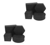CAXUSD 2 Set Di Cubi in Schiuma Per Servizi Fotografici Cosmetici Gioielli Moda Fotografia 4 Pezzi * 2