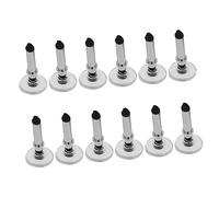 CAXUSD 2 Set Di Punte Per Penna Stilo Attiva Punte A Disco Universali Forma Rotonda Ricambio Per Penna Stilo Per Schermo Antigraffio Portatile 12 Pezzi * 2