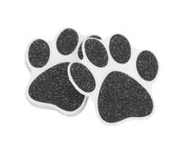 CAXUSD 20 Pezzi Adesivi Antiscivolo Zampe Cane e Gatto per Pavimenti Cucina e Bagno Stickers Decorativi Facili da Applicare e Resistenti per Vasca e Superfici Lisce