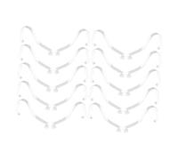 CAXUSD 20 Pezzi Scarpiera trasparente organizer trasparente per scarpe rack di visualizzazione espositore scarpiera espositori trasparenti per negozi scarping armadio Acrilico