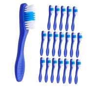 CAXUSD 20pezzi Spazzolino Da Denti Mini Per Carceri Manico Corto Accessori Per Pulizia Orale Sicuri e Compatti