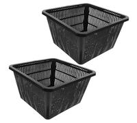 CAXUSD 2pezzi Cestini Idroponici Per Piante Vasi Da Giardino Leggeri E Portatili Per Coltivazione Per Giardinaggio Indoor E Piante Acquatiche