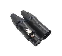 CAXUSD 2pezzi Connettore Xlr Maschio e Femmina Tipo Saldatura Per Cavo Microfono Spina Xlr