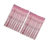 CAXUSD 2pezzi Frangia Decorativa Per Feste Di Sfondo Elegante Per Compleanni e Matrimoni Atmosfera Romantica e Leggera e Resistente