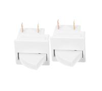 CAXUSD 2pezzi Interruttore Luce Frigorifero Pin Ricambio Compatibile Maggior Parte Dei Modelli Di Frigorifero Accessorio Per Controllo Illuminazione Interno