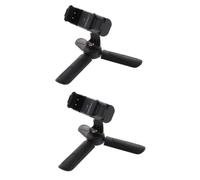 CAXUSD 2pezzi Per Smartphone Treppiede Portatile Rotazione Per Videochiamate e Vlogging Stand Per e Scuola Mini Treppiede Per Telefono e Tablet