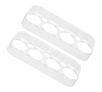 CAXUSD 2pezzi Porta Uova Da Frigo in Plastica Contenitore Uova Leggero e Pratico Per Conservazione e Picnic