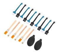 CAXUSD 2sets Kit Di Pulizia Per Cuffie e Accessori Elettronici Spazzole Rigide e Morbide Gonfiatore Aria Accessori Pratici Per Smartphone Computer e Fotocamere