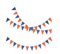 CAXUSD 3 Pezzi Di Bandierine Decorazioni Per Circo Striscioni Per Ricevimenti Striscioni Per Spose Bandiere Triangolari Ghirlande Di