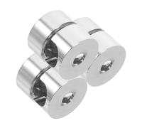 CAXUSD 3 pezzi Ganci in Alluminio per Fissaggio Lampade Soffitto Facili da Installare per Gestione Ordinata e Decorazione Casa Elegante