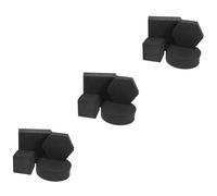 CAXUSD 3 Set Di Oggetti Di Scena Per Fotografia Cubo Di Materiale in Schiuma Per Gioielli Oggetti Di Scena Per Foto Cosmetici Foto 4 Pezzi * 3