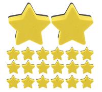 CAXUSD 30 Pezzi Mini gomma magnetica gomme da cancellare per lavagne bianche gomme da cancellare per la lavagna scolastica cancellino per lavagna per la scuola Yellow
