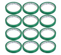 CAXUSD 30 Rotoli Nastro Sigillante per Sacchetti Alimentari Verde Resistente per Chiusura Rapida di Sacchetti Frutta e Verdura Adesivo Sicuro per Imballaggi Supermercato in Ambienti Umidi