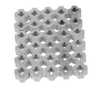 CAXUSD 30pezzi Mattoncini in Miniatura Mattoni per Esterni Mini Mattoncini Giocattolo Accessori per Giardinaggio Impilabili Mini Blocchi da Costruzione per Sabbiera e Micro Paesaggi