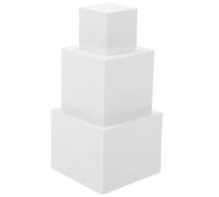 CAXUSD 3pezzi Cubi Geometrici Schiuma Per Fotografia Props Per Scatti Di Gioielli e Oggetti Piccoli Facili Da Pulire e Posizionare Decorazione Creativa Per Appassionati Di Fotografia