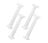 CAXUSD 4 Pezzi Decorazioni Romane Mini Statue in Materiale Durevole Paesaggio e Prop Atmosfera per Arredamento e Camera